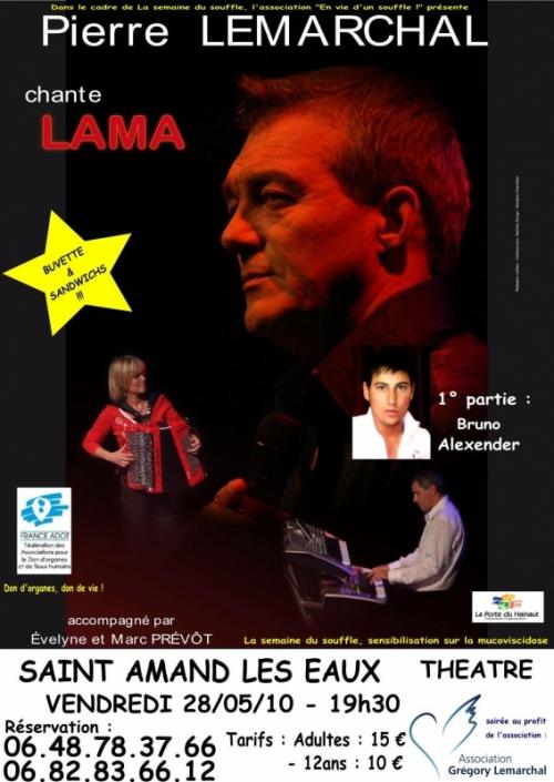 Pierre Lemarchal chante Lama